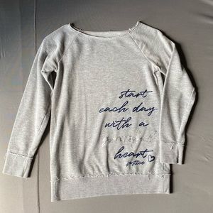 Justice long sweatshirt